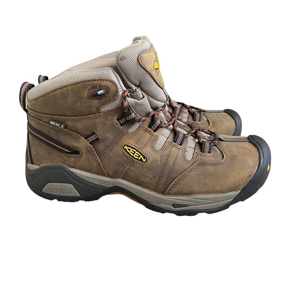 Keen Utility Detroit XT Mid Waterproof EH Soft Toe Work Boots Men’s Size 14 - Picture 2 of 10